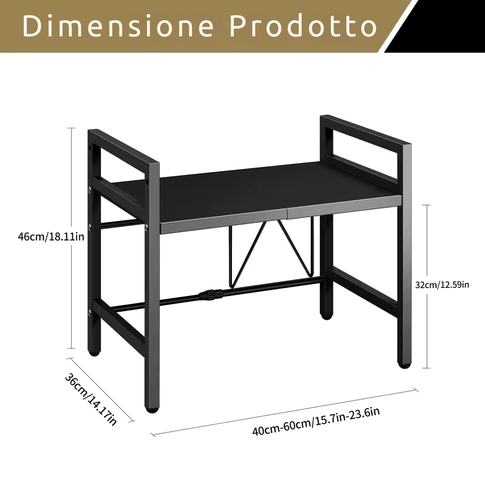 Mensola Microonde Salvaspazio
