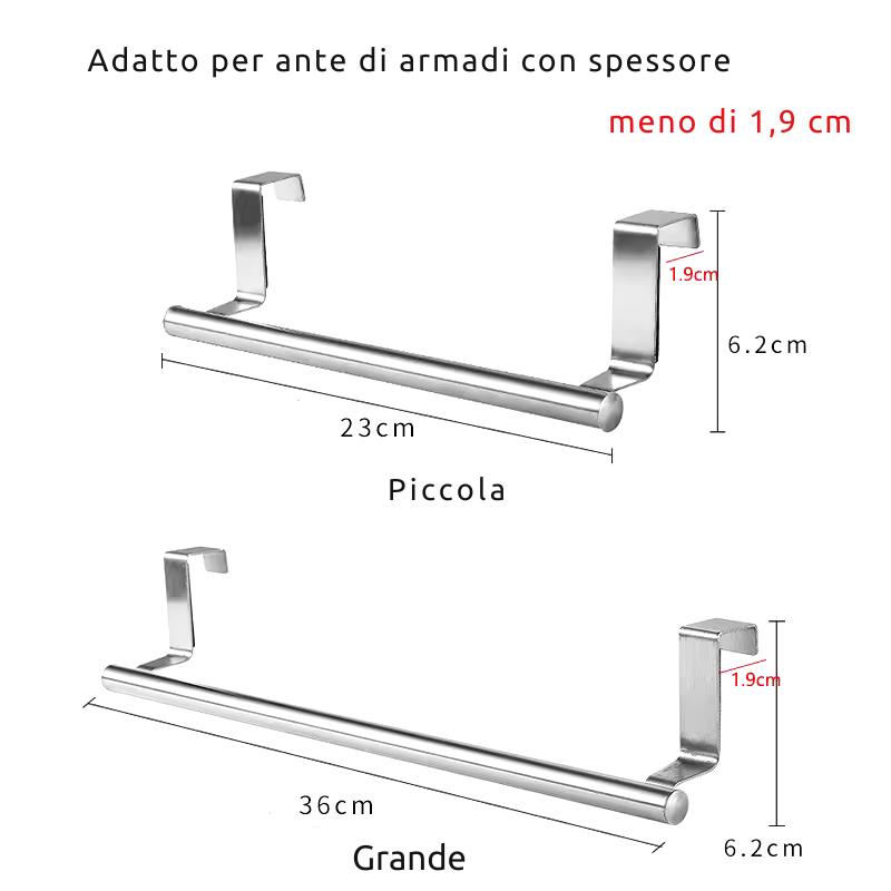 Appendi Asciugamani Salvaspazio da Mobile